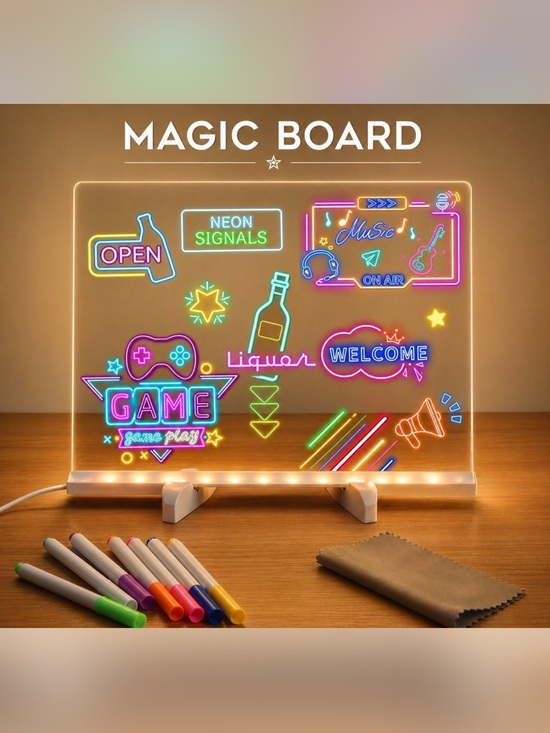Other - Magic LED Neon Message Board - Multicolor